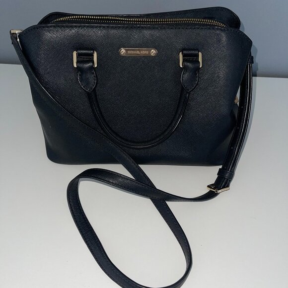 Michael Kors Satchel Medium - Black - Picture 1 of 7